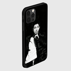 Чехол для iPhone 12 Pro Namjoon black, цвет: 3D-черный — фото 2