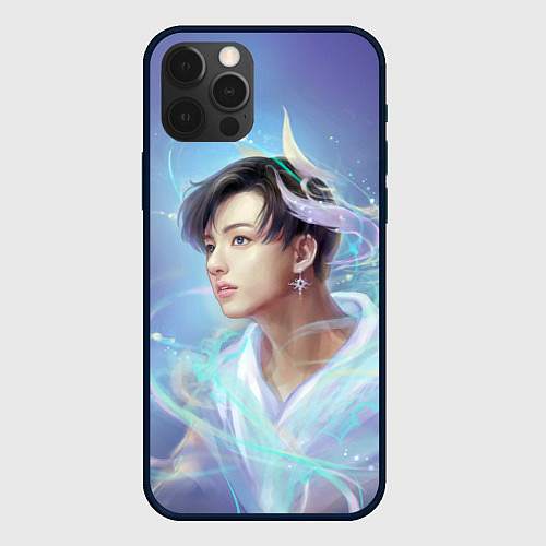 Чехол iPhone 12 Pro Jeon BTS / 3D-Черный – фото 1