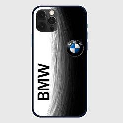 Чехол iPhone 12 Pro Black and White BMW