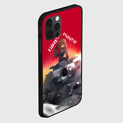 Чехол для iPhone 12 Pro Girls und Panzer Девушки и танки z, цвет: 3D-черный — фото 2