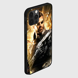 Чехол для iPhone 12 Pro Adam Jensen, цвет: 3D-черный — фото 2