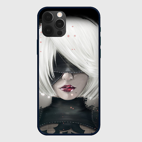 Чехол iPhone 12 Pro YoRHa Nier Z / 3D-Черный – фото 1