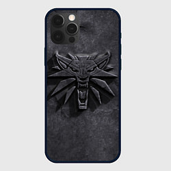 Чехол iPhone 12 Pro THE WITCHER КАМЕНЬ ЛОГО