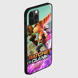 Чехол для iPhone 12 Pro Ratchet & Clank: Rift Apart, цвет: 3D-черный — фото 2