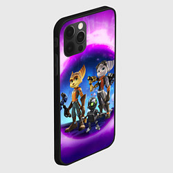 Чехол для iPhone 12 Pro Ratchet & Clank 2 Rift Apart, цвет: 3D-черный — фото 2