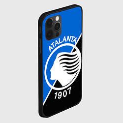 Чехол для iPhone 12 Pro FC ATALANTA ФК АТАЛАНТА, цвет: 3D-черный — фото 2