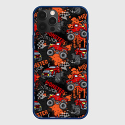 Чехол iPhone 12 Pro MONSTER TRUCK RED