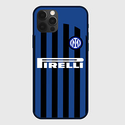 Чехол для iPhone 12 Pro INTER MILAN, цвет: 3D-черный