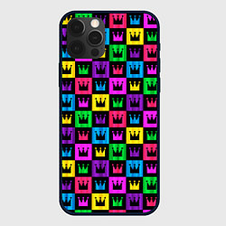 Чехол для iPhone 12 Pro Король, цвет: 3D-черный