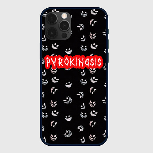 Чехол iPhone 12 Pro Bloody Pyrokinesis / 3D-Черный – фото 1