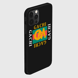 Чехол для iPhone 12 Pro ГачиМучи, цвет: 3D-черный — фото 2