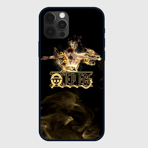 Чехол iPhone 12 Pro Портгас Д Эйс One Piece / 3D-Черный – фото 1