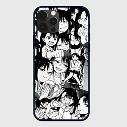 Чехол для iPhone 12 Pro Nagatoro Sempai, цвет: 3D-черный