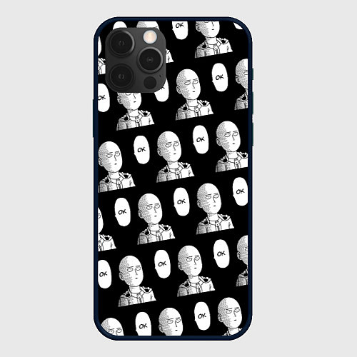 Чехол iPhone 12 Pro ONE-PUNCH MAN ВАН ПАНЧ МАН Z / 3D-Черный – фото 1