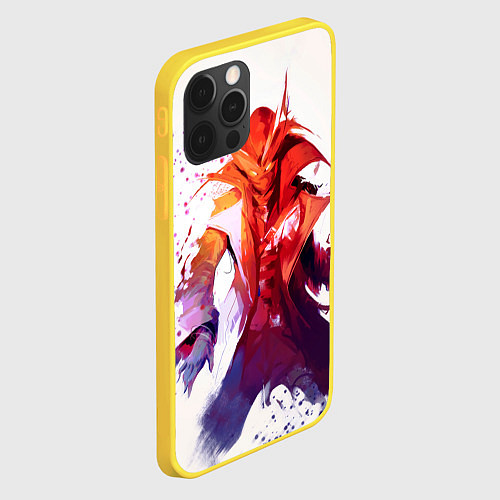 Чехол iPhone 12 Pro Color stranger / 3D-Желтый – фото 2