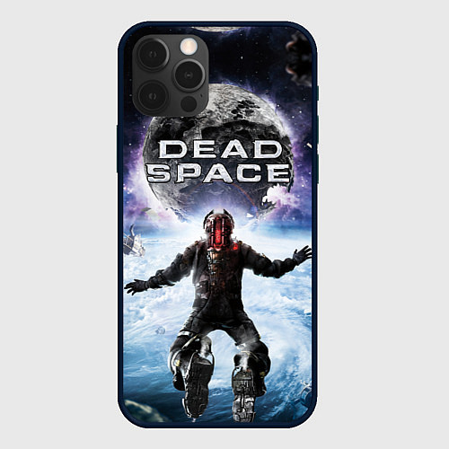 Чехол iPhone 12 Pro Айзек в мертвом космосе / 3D-Черный – фото 1