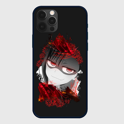 Чехол iPhone 12 Pro Bad Girl Nagatoro / 3D-Черный – фото 1