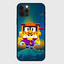 Чехол для iPhone 12 Pro Грифф Griff Brawl Stars, цвет: 3D-черный