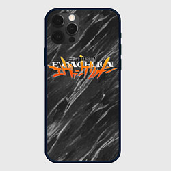 Чехол iPhone 12 Pro МРАМОР EVANGELION