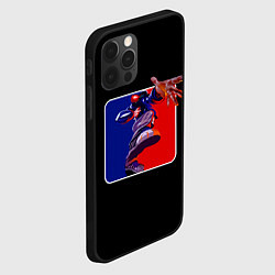 Чехол для iPhone 12 Pro Logo LB, цвет: 3D-черный — фото 2