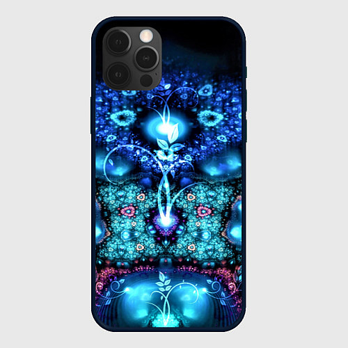 Чехол iPhone 12 Pro Источник жизни / 3D-Черный – фото 1