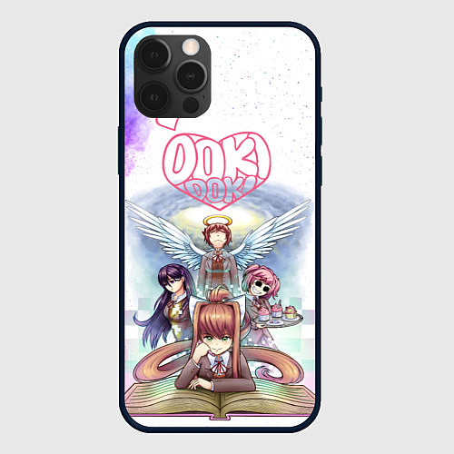 Чехол iPhone 12 Pro Doki Doki Доки Доки Z / 3D-Черный – фото 1