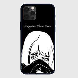Чехол для iPhone 12 Pro Happier Than Ever, Билли Айлиш, цвет: 3D-черный