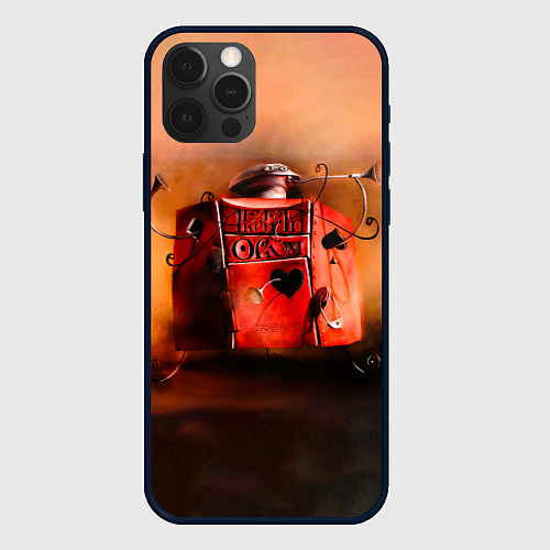 Чехол iPhone 12 Pro Агата Кристи OPIUM / 3D-Черный – фото 1