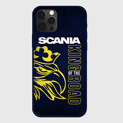 Чехол для iPhone 12 Pro Scania king of the road, цвет: 3D-черный