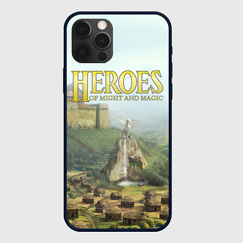 Чехол iPhone 12 Pro Оплот Heroes of Might and Magic 3 Z / 3D-Черный – фото 1