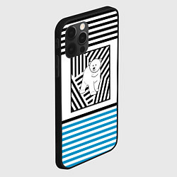 Чехол для iPhone 12 Pro Белый медведь, цвет: 3D-черный — фото 2