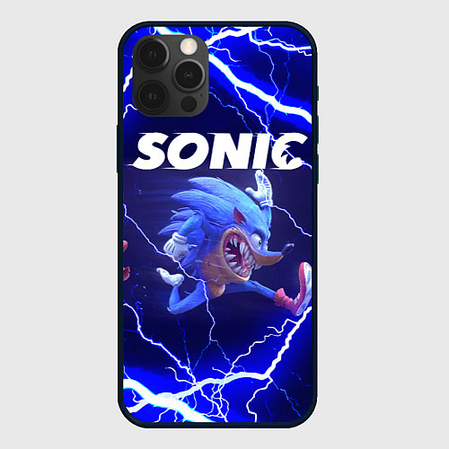 Чехол iPhone 12 Pro SONIC СОНИК Z / 3D-Черный – фото 1