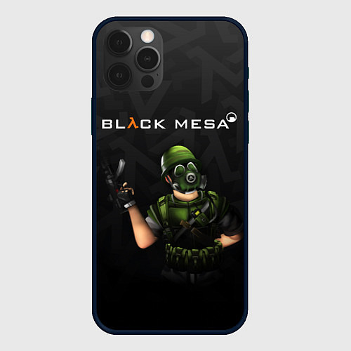 Чехол iPhone 12 Pro Капрал Адриан Opposing Force Z / 3D-Черный – фото 1