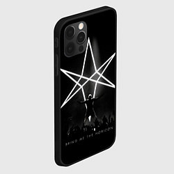 Чехол для iPhone 12 Pro Bring Me the Horizon концерт, цвет: 3D-черный — фото 2