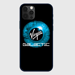 Чехол для iPhone 12 Pro Virgin Galactic Вирджин Галактик, цвет: 3D-черный
