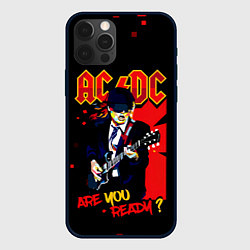 Чехол iPhone 12 Pro ARE YOU REDY? ACDC