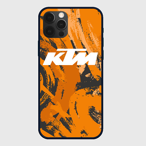 Чехол iPhone 12 Pro KTM КТМ Z / 3D-Черный – фото 1