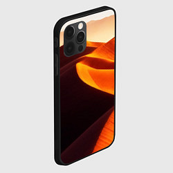Чехол для iPhone 12 Pro Пустыня дюна барханы, цвет: 3D-черный — фото 2