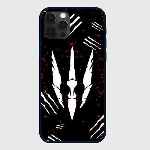 Чехол iPhone 12 Pro The Witcher 2 : Убийцы королей / 3D-Черный – фото 1