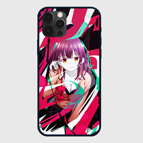 Чехол iPhone 12 Pro Sayu Ogiwara / 3D-Черный – фото 1