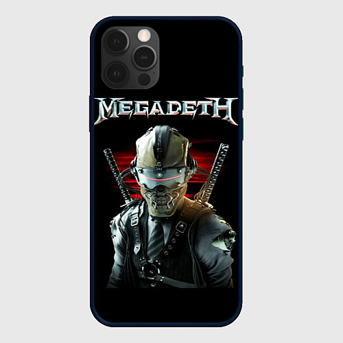 Чехол iPhone 12 Pro Megadeth / 3D-Черный – фото 1