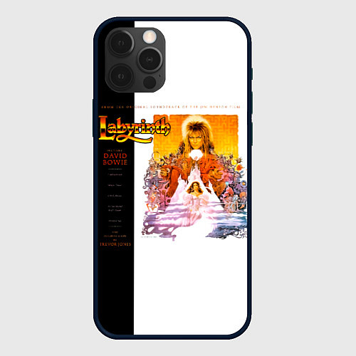 Чехол iPhone 12 Pro Labyrinth - David Bowie / 3D-Черный – фото 1