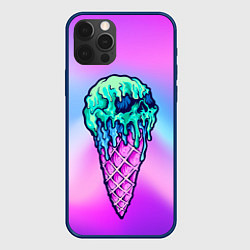 Чехол iPhone 12 Pro Мороженое Ice Scream Череп Z