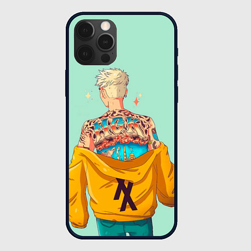 Чехол iPhone 12 Pro МГК / 3D-Черный – фото 1