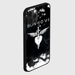 Чехол для iPhone 12 Pro BON JOVI БОН ДЖОВИ, цвет: 3D-черный — фото 2