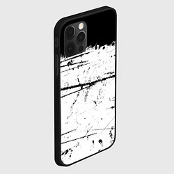 Чехол для iPhone 12 Pro ИСПАЧКАННЫЙ КРАСКОЙ, цвет: 3D-черный — фото 2