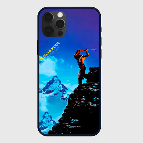 Чехол iPhone 12 Pro Construction Time Again - Depeche Mode / 3D-Черный – фото 1