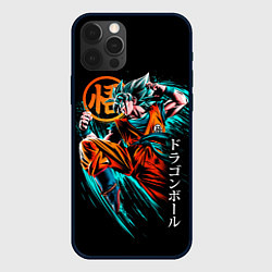 Чехол для iPhone 12 Pro Сон Гоку, Dragon Ball, цвет: 3D-черный