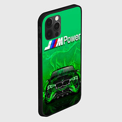 Чехол для iPhone 12 Pro BMW GREEN STYLE, цвет: 3D-черный — фото 2