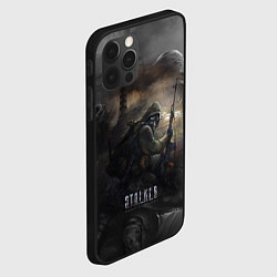 Чехол для iPhone 12 Pro СТАЛКЕР ТЕНИ ЧЕРНОБЫЛЯ STALKER SHADOW OF CHERNOBYL, цвет: 3D-черный — фото 2